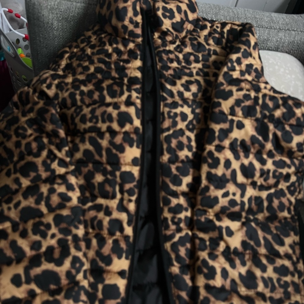 Ci Sono Black Puffer Vest